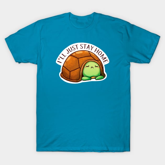 Turtle Home T-Shirt by MichelleScribbles